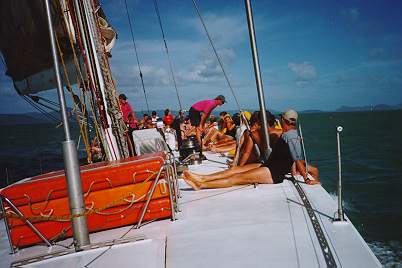 sailing the Whitsundays