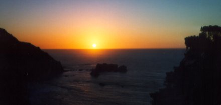 Dusk on the Tasman Sea